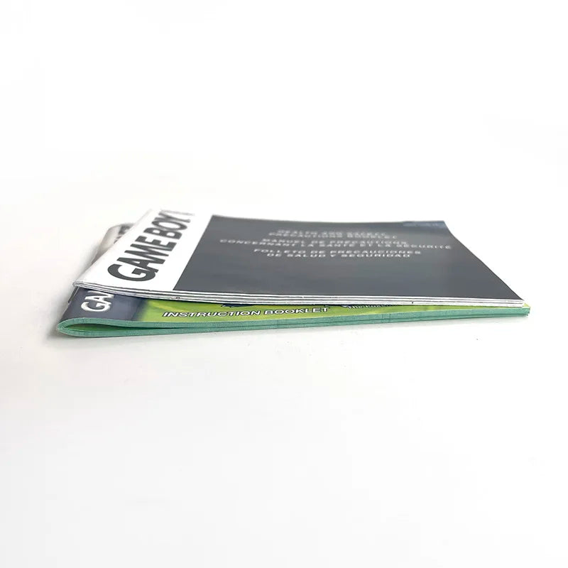 USA Version Ic Save Pokemoned Leafgreen Metallic Foil Finish Box Tray Manual Game Cartridge for GBA