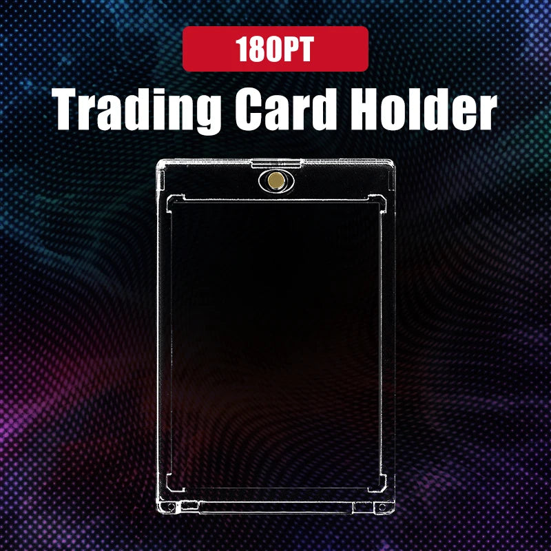35-180PT Magnetic Card Holders For Sports Game Trading Card, 100PT 130PT 180PT For Football Baseball Material Jersey Thick Cards