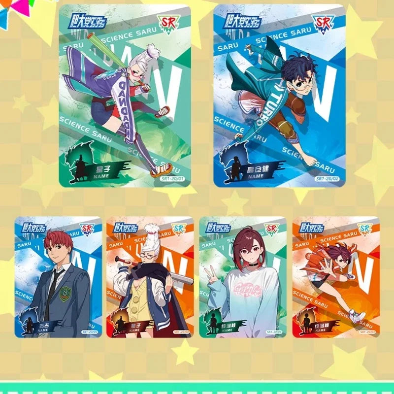 Genuine Dan Da Dan Card Popular Humorous Fantasy Series TCG Trading Game Anime Peripheral Character Collection Cards Toys Gifts