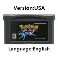 Pokemon Series GBA Game Cartridge 32 Bit Video Game Console Card Red Chapter Cursed Moemon FireRed Emerald for GBA NDS