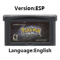 Pokemon Series GBA Game Cartridge 32 Bit Video Game Console Card Red Chapter Cursed Moemon FireRed Emerald for GBA NDS