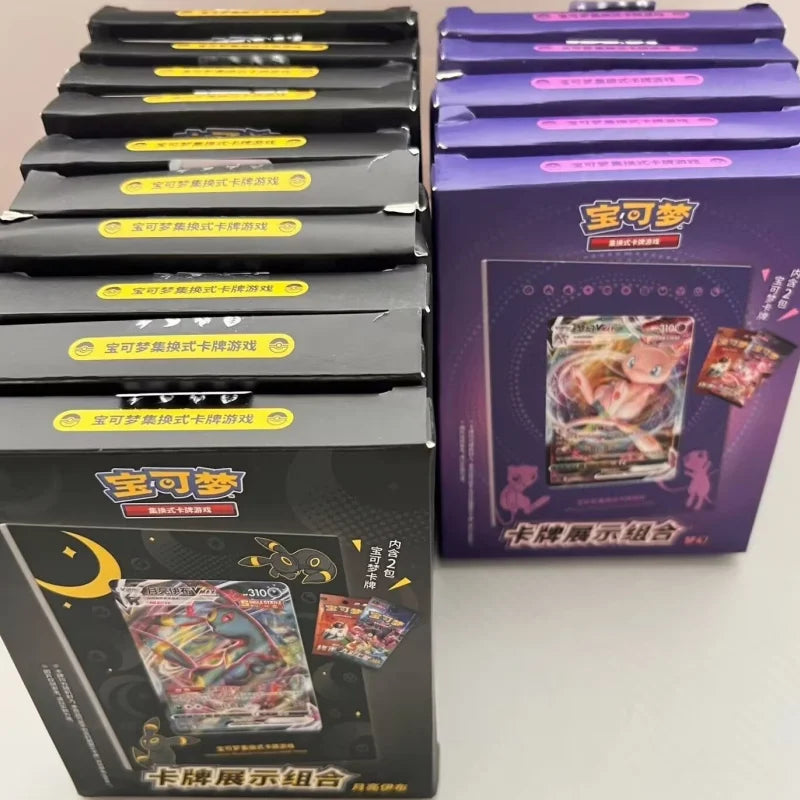Hot Original PokéM0n Trading Cards Game Ptcg Chinese Card Book Gift Box Cards Exhibit Combination Full Range Child Gift In Stock