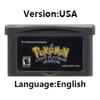Pokemon Series GBA Game Cartridge 32 Bit Video Game Console Card Red Chapter Cursed Moemon FireRed Emerald for GBA NDS