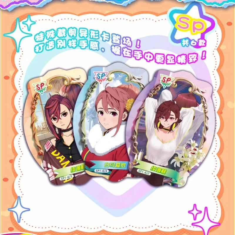 Genuine Dan Da Dan Card Popular Humorous Fantasy Series TCG Trading Game Anime Peripheral Character Collection Cards Toys Gifts