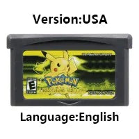 Pokemon Series GBA Game Cartridge 32 Bit Video Game Console Card Red Chapter Cursed Moemon FireRed Emerald for GBA NDS