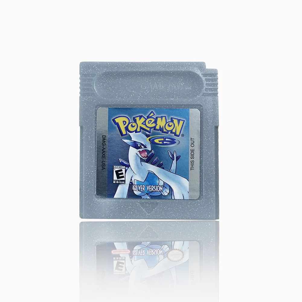 Pokemon GBC 16-bit Game Video Game Cartridge Console Card Pokemon Red Blue Crystal Golden Green Silver Yellow
