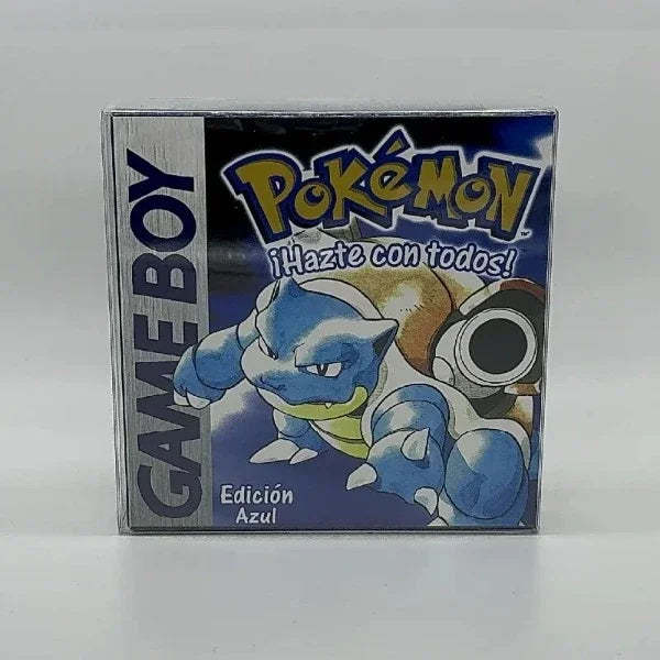 Pokemon Series Blue Crystal Gold Green Red Silver Yellow ESP Version GBC Game in Box for 16 Bit Video Game Cartridge No Manual