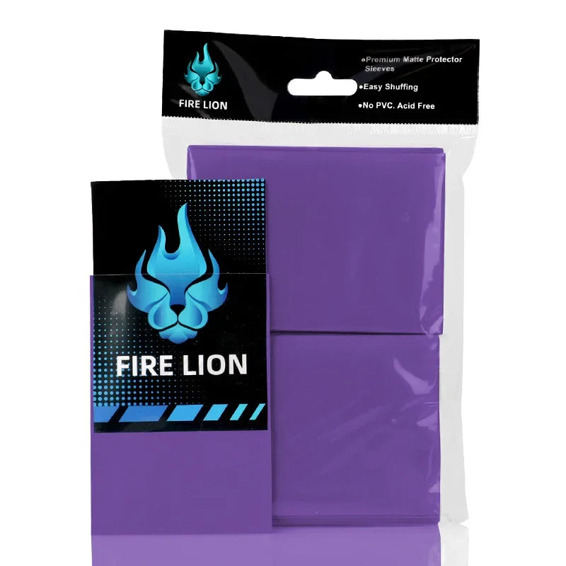 100pcs 66x91mm Card Sleeves For Trading Cards, Matte Card Sleeves Deck Card Protectors, Soft Sleeves For Standard Cards