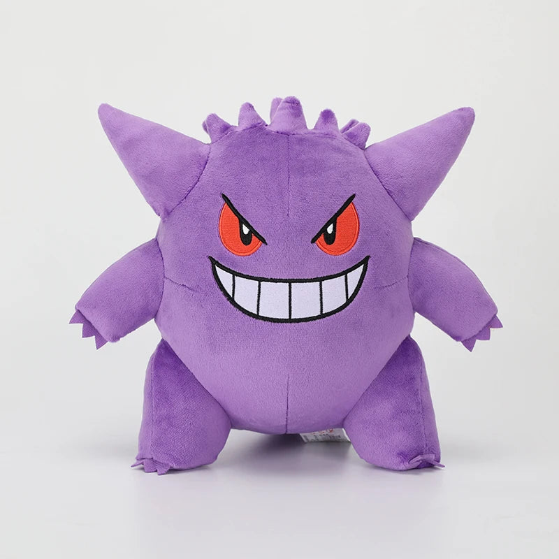 Original Peluche Pokemon Gengar Peluche 24cm Pokemon stuffed Toy Cute Cartoon Pikachu Plush Doll Soft Doll Child Birthday Gift