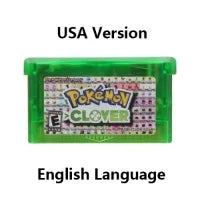 Pokemon Series GBA Game Cartridge 32 Bit Video Game Console Card Red Chapter Cursed Moemon FireRed Emerald for GBA NDS