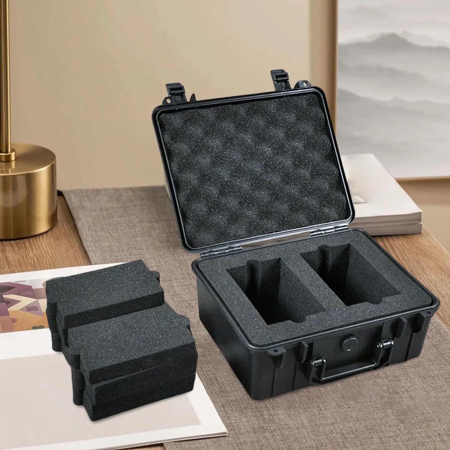 Storage Box Trading Card Case Hard Shell Trading Collector Portable Carrying Case Organizer for Household Supplies Activities