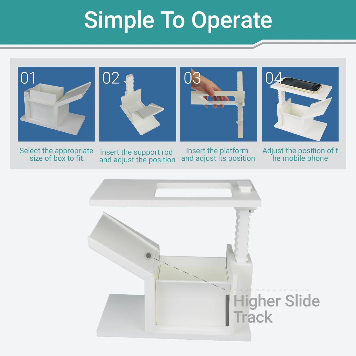 Card Slinger for TCG & MTG |Sports Card Scanner with Stand | Trading Card Scanner Holder | Quickly Scan Gathering Accessories