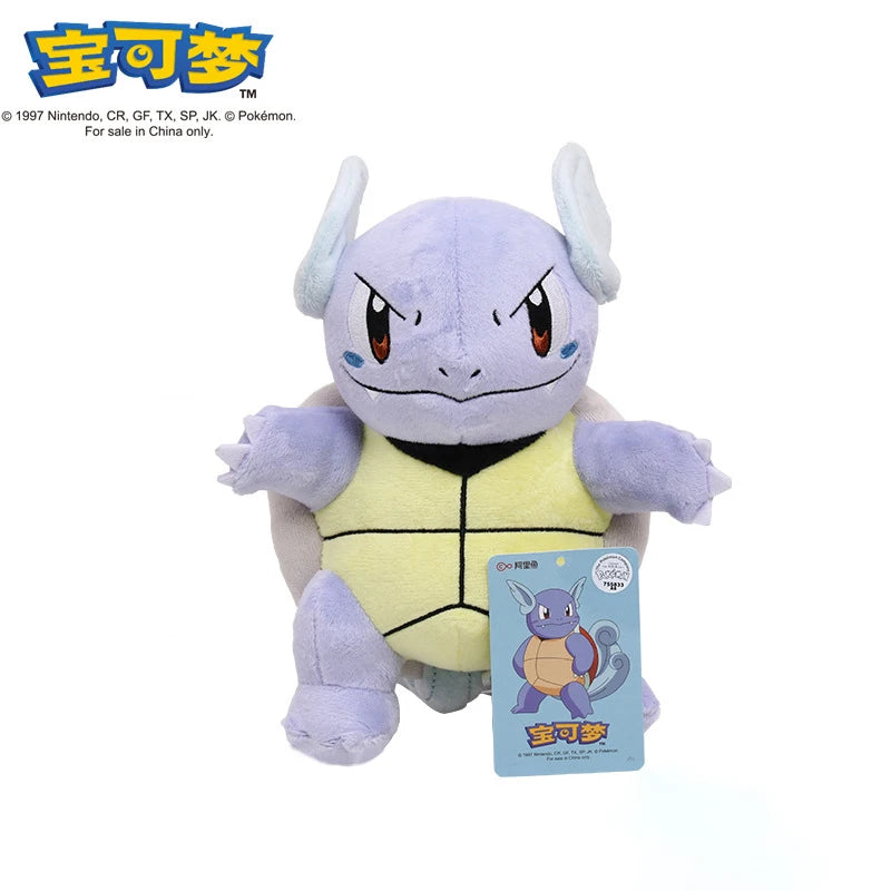 POKEMON Original Plush Toy Gengar Mimikyu Pikachu Charizard Genuine Kawaii Plush Doll Soft Cute Cartoon Piplup Toy for Kids Gift