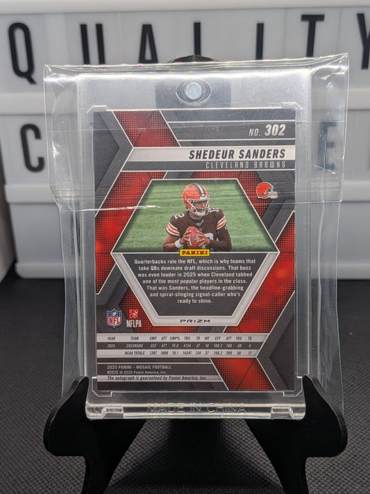 SHADUER SANDERS rookie auto